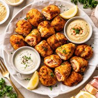 Chicken Cordon Bleu Bites