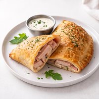 Chicken Cordon Bleu Calzones