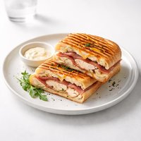 Chicken Cordon Blue Panini