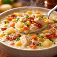Chicken Corn Chowder Disney Style