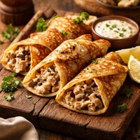 Chicken Crepes