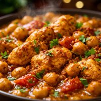 Chicken Curry with Chickpeas