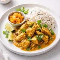Chicken Curry with Mango Chutney