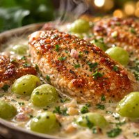 Chicken Cutlets Veronique