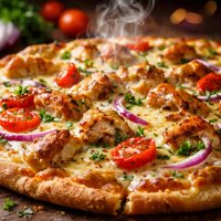 Chicken Dijon Pizza