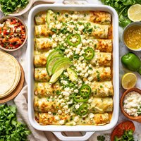 Chicken Enchiladas Suiza
