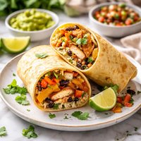 Chicken Fajita Burrito