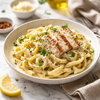 Chicken Fettuccine with Herb Cheese