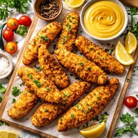 Chicken Fingers with Honey Mustard Sauce