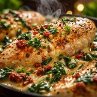 Chicken Florentine Style