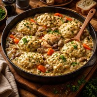 Chicken Fricassee with Dumplings