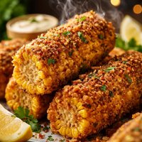 Chicken Fried Corn on the Cob