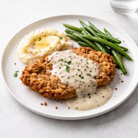 Chicken Fried Steak with Pan Gravy
