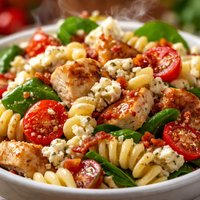 Chicken Gorgonzola Pasta Salad