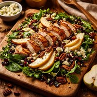Chicken Gorgonzola Pear Salad