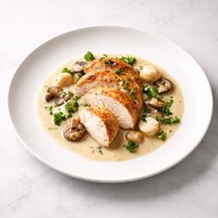 Chicken in a Riesling Sauce