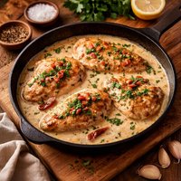 Chicken in Creamy Sauce