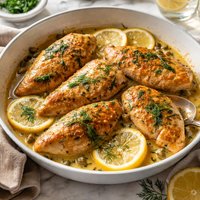Chicken in Lemon Dill Butter