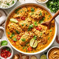 Chicken in Peanut Curry