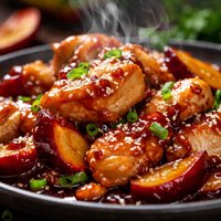 Chicken in Plum Sauce