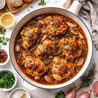 Chicken in Shallot Gravy