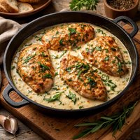 Chicken in Tarragon Cream Sauce