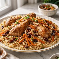 Chicken Kabuli Pulao Afghanistan