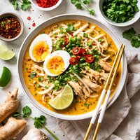 Chicken Laksa Soup