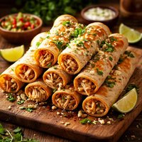 Chicken Lime Taquitos