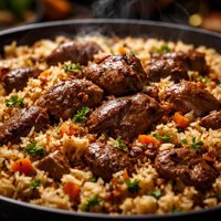 Chicken Liver Pilaf