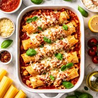 Chicken Manicotti
