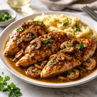 Chicken Marsala with Mushrooms