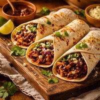 Chicken Mole Wraps