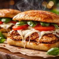 Chicken Mozzarella Sandwiches