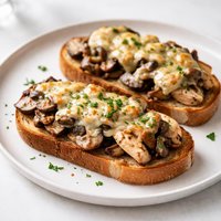 Chicken Mushroom Melts