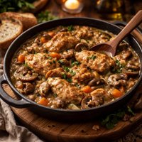 Chicken Mushroom Ragout