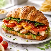 Chicken N Cheddar Croissant