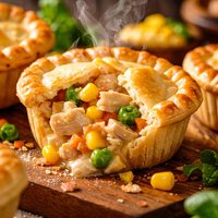 Chicken N Corn Mini Pies