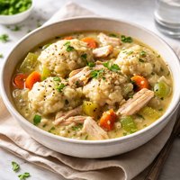 Chicken N Dumplings Old Style