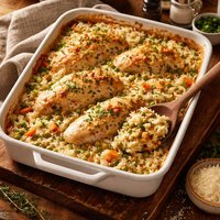 Chicken N Rice Casserole Bake