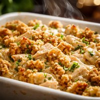 Chicken N Stuffing Casserole