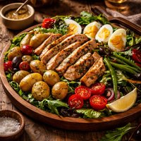 Chicken Nicoise Salad
