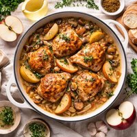 Chicken Normandy for Company