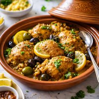 Chicken Olive and Lemon Tangine