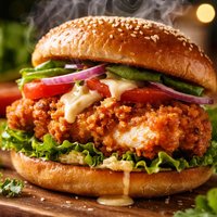 Chicken on a Bun