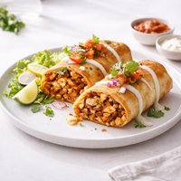 Chicken or Beef Chimichangas Tex Mex