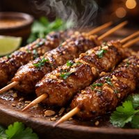 Chicken or Beef Satay