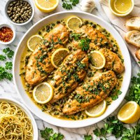 Chicken or Tilapia Piccata