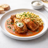 Chicken Paprika Csirke Paprikash