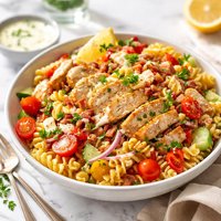 Chicken Pasta Salad in the Hidden Valley of Good Eats Rsc